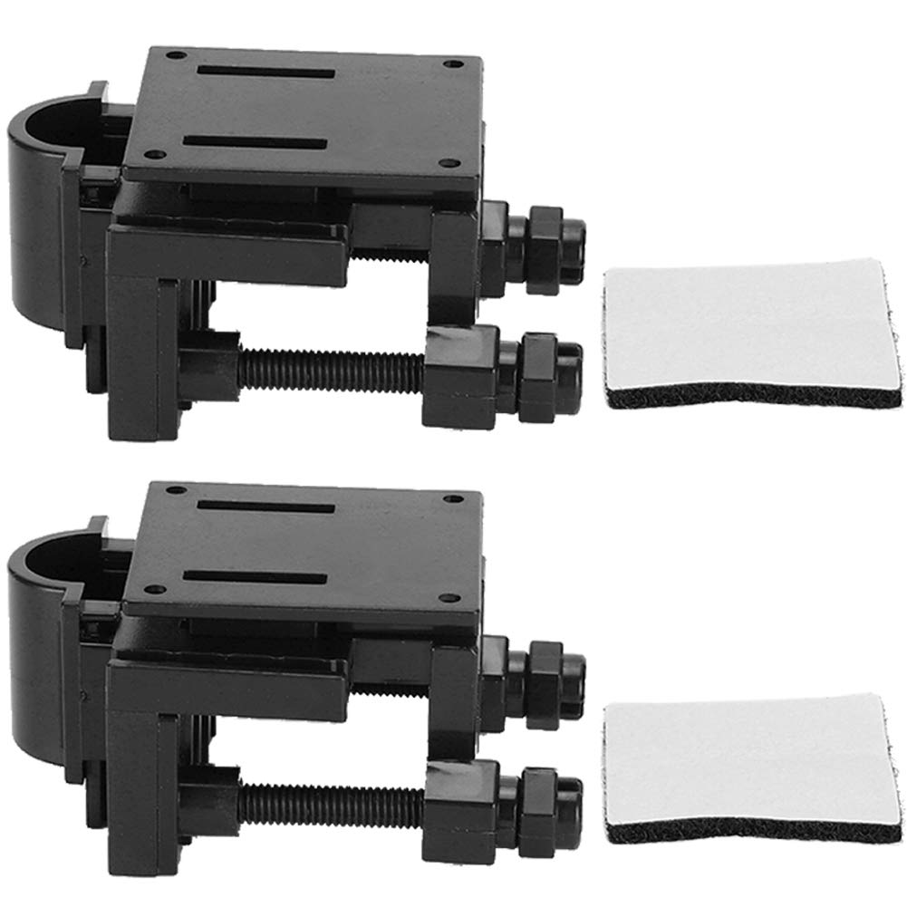 HEEPDD Aquarium Water Pipe Clamp, 2Pcs Fish Tank Hose Fixing Rack Fixed Clip Aquarium Pipe Holder for Tube Dia within 18mm