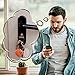 BCKAKQA Key Finder,Bluetooth Key Finder Cell Phone Finder Wallet Tracker Device Luggage Locator Anything Finder Replaceable Battery Smart Anti Lost Alarm Compatible iOS Android APP