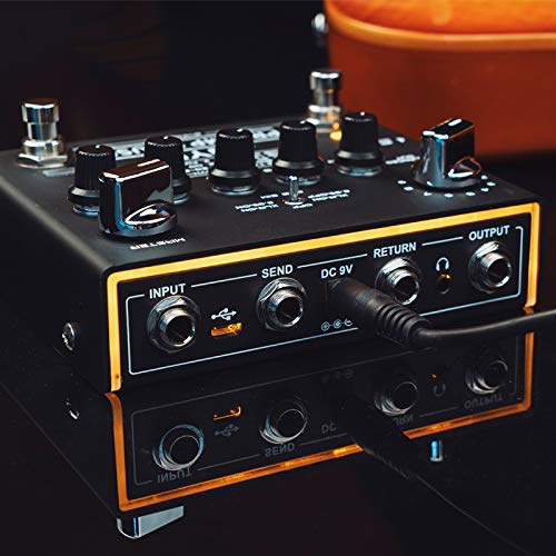 JOYO R15 Preamp House Multi Effect Pedal, 18 Tones & 9 AMPs Preamp