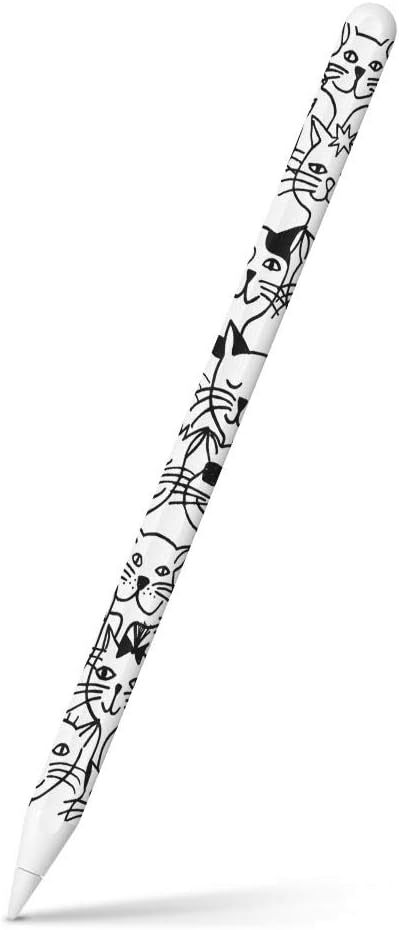 igsticker Ultra Thin Protective Body Stickers Skins Universal Decal Cover for Apple Pencil 2nd Generation (Apple Pencil Not Included) 010229 Cat Animal Illustration