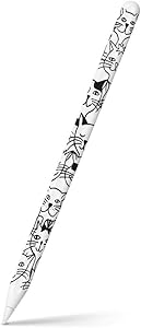 igsticker Ultra Thin Protective Body Stickers Skins Universal Decal Cover for Apple Pencil 2nd Generation (Apple Pencil Not Included) 010229 Cat Animal Illustration