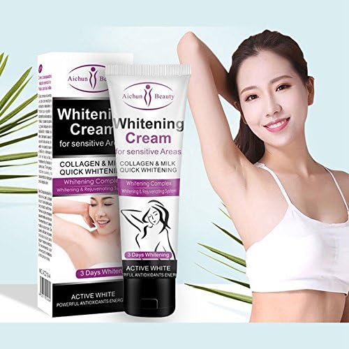 50g Whitening Cream Safe natural ingredients cream Get Rid of Dark Armpit/Inner thigh/Elbow/Knee Fast(Color-A)