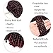 Spring Twist Braiding Hair(180strands/pieces fold), Fluffy Twist Hair, Nubian Twist Hair, Bomb Twist Hair Passion Twist Hair Ombre Colors Hair Extension, 8 Inch Spring Twist Hair 3 Packs (#T1B/Bug)