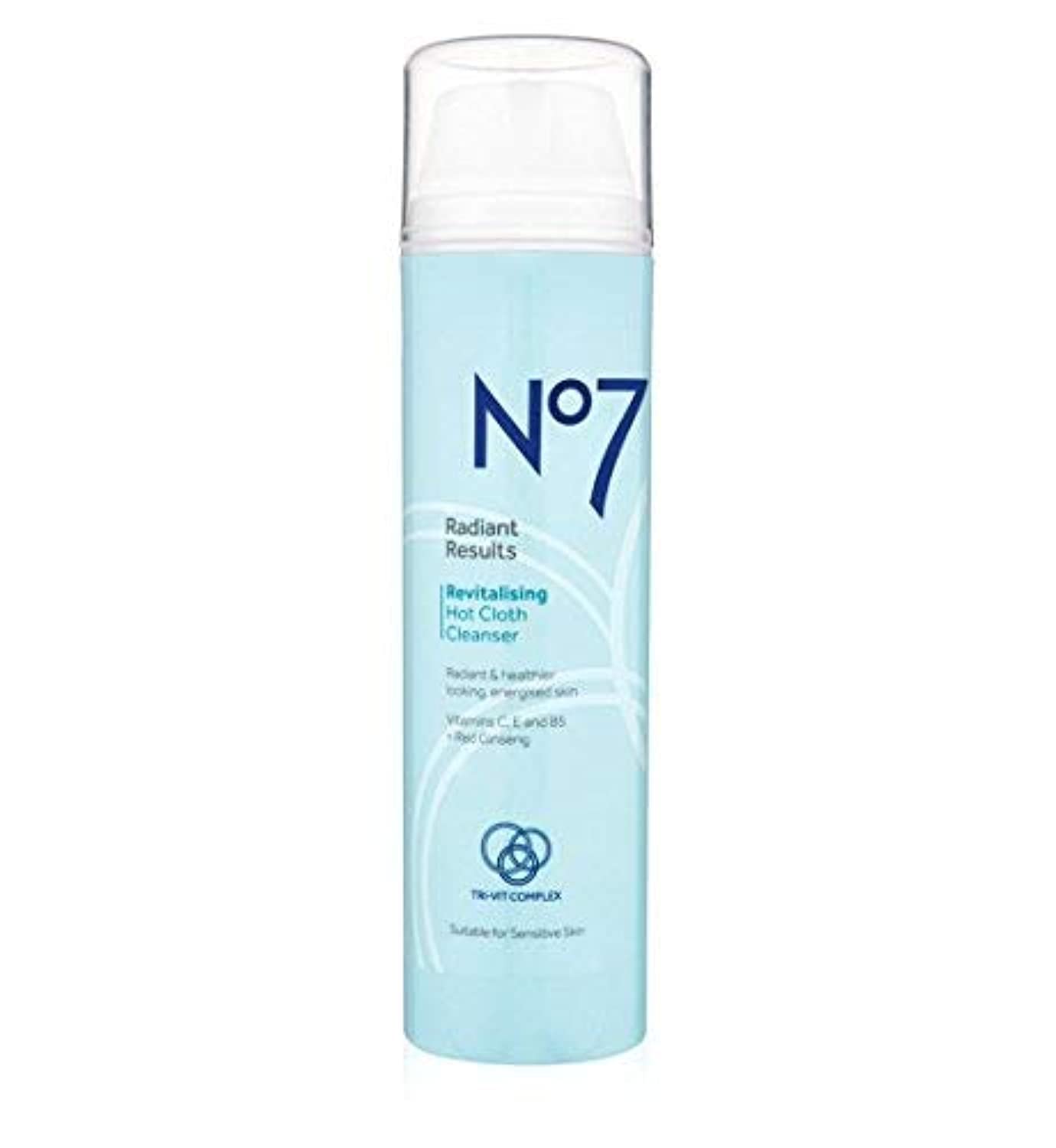 No7 Radiant Results Revitalising Hot Cloth Cleanser 200ml