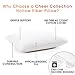 Cheer Collection King Size Pillows - Down Alternative Soft & Fluffy Bed Pillows & Positioners, Hotel Quality Bed Pillow Set of 2, Luxury Pillows for Comfortable and Restful Sleep