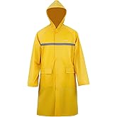 VUVEA Men's rain jackets & ponchos Long raincoats for men and women Waterproof hooded rainwear for adults Lightweight outdoor