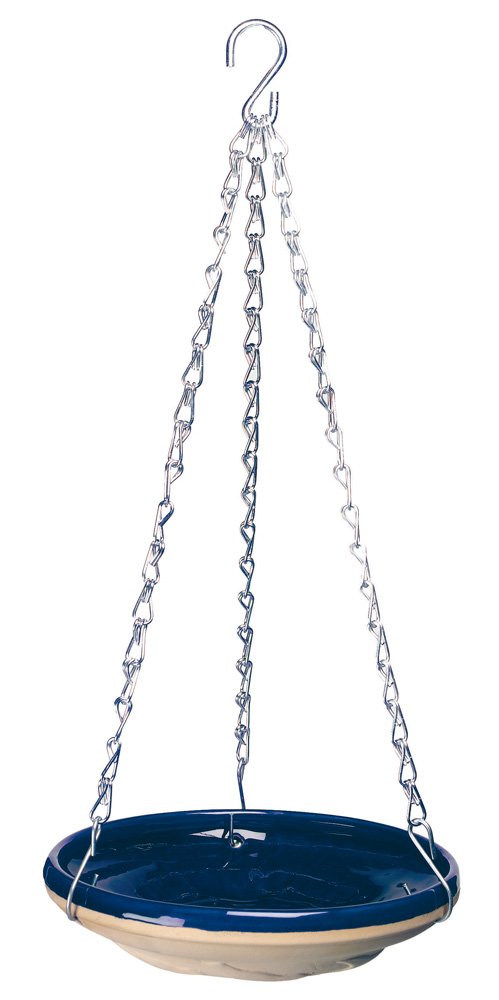 Gardman A01124 Bird Bath, Mini Blue, 23 x 6.5 x 23 cm