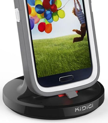 KiDiGi CHARGER CRADLE AC USB WALL DOCKING STATION FOR SAMSUNG GALAXY S7, S7 EDGE, S7 ACTIVE, S6 EDGE PLUS, S6 ACTIVE, S5, S4, NOTE 5, NOTE 4, NOTE EDGE, MEGA 6.3 (and other Samsung micro USB phones)