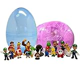 Toy Filled Jumbo Easter Egg With 18 Super Mario Figurines
