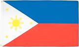 AZ FLAG Philippines Flag 3x5 ft 100D Polyester with 2 Brass Grommets view 1