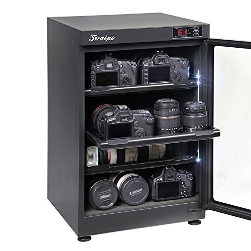 HFS 88L Digital Dehumidify Dry Cabinet Box - 3 Shelf Camera & Lens anti-mold storage - Thumbnail 2