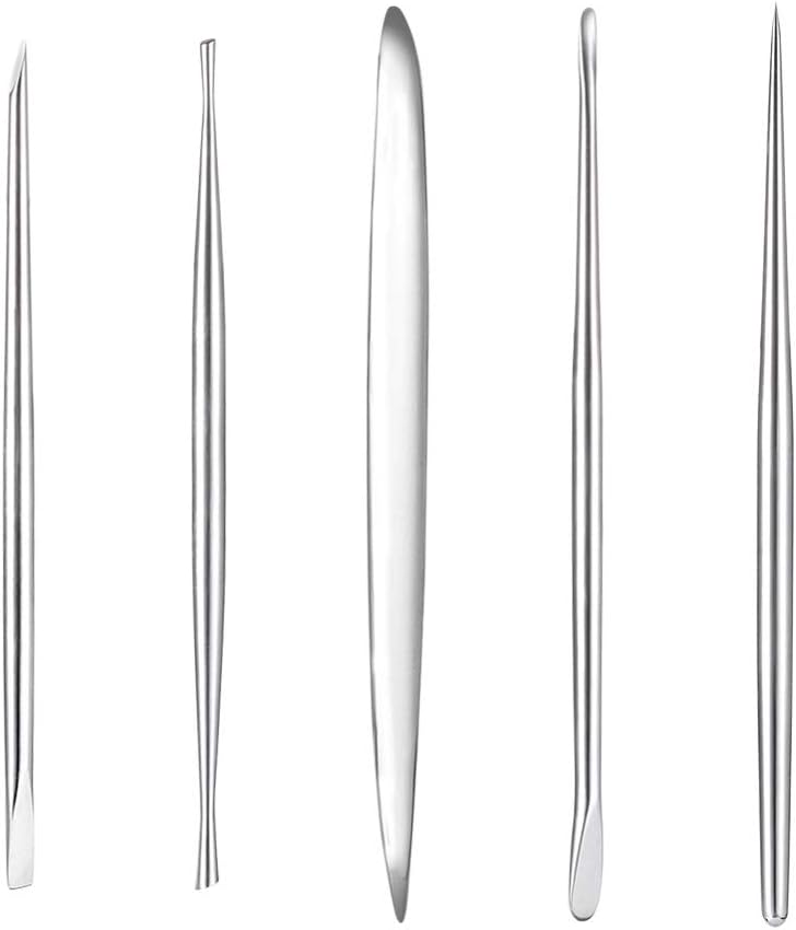 Ceramic Pottery & Clay Ribbon Sculpting Tool Kit (Set of 5)