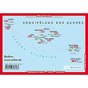 Azores: The Finest Valley and Mountain Walks (Rother Walking Guides - Europe) (English and German Edition)