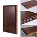AZRHOM Large Walnut Wood Cutting Board for Kitchen 18x12 (Gift Box) with Juice Groove Handles Non-slip Mats Thick Reversible Butcher Block Chopping Board Cheese Charcuterie Boardrd