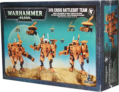 Tau XV8 Crisis Battlesuit Team