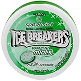 Ice Breakers Spearmint Mints 1.5 oz (Pack of 6)
