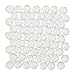 Artisan Supply Clear Glass Gems 1 Lbs. — FILLS 1 1/4 Cups Vol. —Non-Toxic Lead Free Vase Filler, Table Scatter, Aquarium Fillers — Beautiful, Smooth, Fun, Vibrant Colors Crafted in the USA