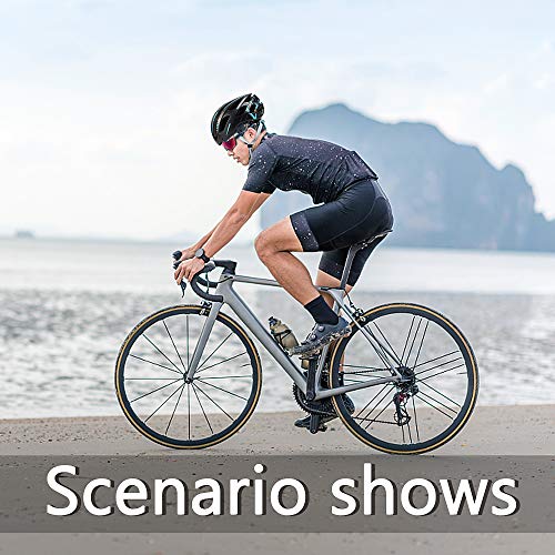 KINGLEAD Fietshelm met Veiligheidslicht en Schildvizier, CE-gecertificeerde Unisex Beschermde Fietshelm voor Fietsen… - Image 7