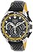 Pulsar Men's PU2007 Stainless Steel Watch with Black Leather Band