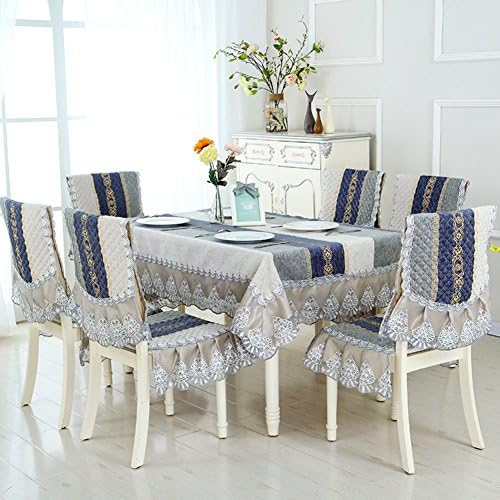 table cloth faric/Rectangle retro square table cloth/Chair covers cushions set-B 150x150cm(59x59inch)