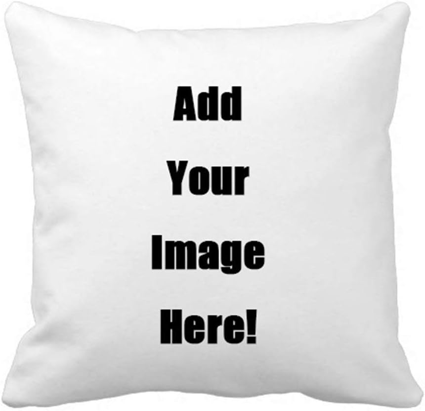 Amazon Com Popeven Your Photo Text Here Custom Pillow Cover