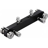 DYNWAVE Guitar Nut and Bridge Sander, Metal Luthier Tool for Shaping and Polishing Guitar Nuts and Saddles, Acoustic Electric Bass