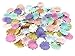 NAVA CHIANGMAI 100 pcs Daisy Mulberry Paper Flower Petals Artificial Craft Scrapbooking Embellishment,Wedding Supply Accessory DIY,Assorted Color Petal Flower (Sweet Color)