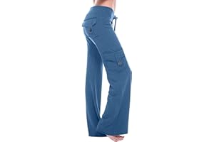SEAOPEN Cargo Pants Women Plus Size Baggy Pants Casual Loose Wide Leg Trousers Parachute Pants Y2k Cargos with Pockets