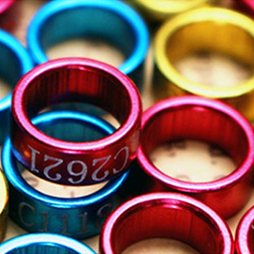 Unknow 50 Stück Taubenringe 5mm VogelfuÃring Spezies Identifizieren Sie Ringe Pet Bird Label Zeichen Für Taubenpapagei Kanarienvogel – Bild 5