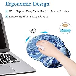 Ergonomic Mouse Pad with Wrist Rest