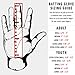 Franklin Sports MLB Digitek Baseball Batting Gloves - Gray/Red Digi - Youth Small