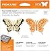 Fiskars Fuse Creativity System Butterfly Desing Set, Medium (101060-1001)