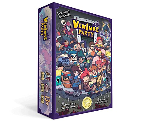 Golden Bell Studios Venture Party: A Fast and Funny Card Game for Unlucky Heroes