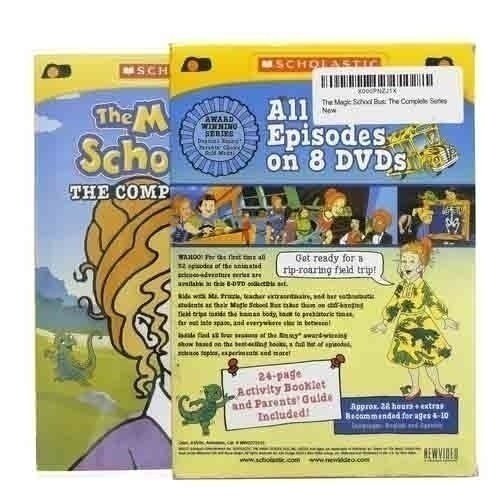 The Magic School Bus: The Complete Series -8 DVD Box Set Kit