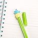 SUPPION 4PC Cartoon Cactus Gel Black Pens Kawaii Pens Cute Office Stationery Student Gift