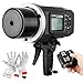 Godox AD600BM Bowens Mount 600Ws GN87 High Speed Sync Outdoor Flash Strobe Light with X1C Wireless Flash Trigger, 8700mAh Battery Pack to Provide 500 Full Power Flashes, Recycle in 0.01-2.5 Second