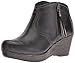 Dansko Women's Veronica Ankle Bootie, Black Distressed, 40 EU/9.5-10 M US