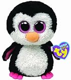 Ty Beanie Boos Paddles The Penguin Pink
