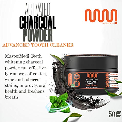 MasterMedi Oral Care Charcoal Kit Allin One Saver Pack (4 Piece Set