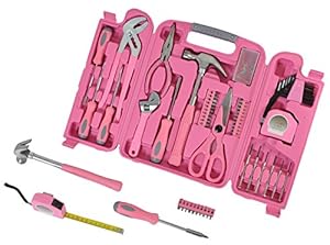 Pink Tool Box with Pink Tools, Women's Tool Kit, Great Gift Idea for ...