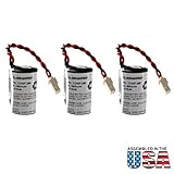 3pc Exell Battery 3V PLC Lithium Computer Backup Battery Allen Bradley 1763BA, Allen Bradley MICROLOGIX 1100, Dantona COMP-295