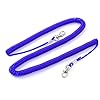 uxcell-Outdoor-Travel-Dual-Lobster-Clasp-Elastic-Fishing-Lanyard-Line-Cable-Rope-Blue