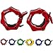 Dreapark for 2PCS/Pair Quick Release 50mm Olympic Barbell Clamp Collar Lock for Pro Crossfit Training (1 Pair, Red)