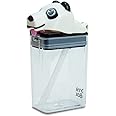 Precidio Design New 2022 Drink in the Box FunTops Eco-Friendly Reusable Drink Container, 8oz (Panda)