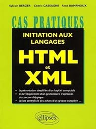 Initiation aux langages HTML et XML