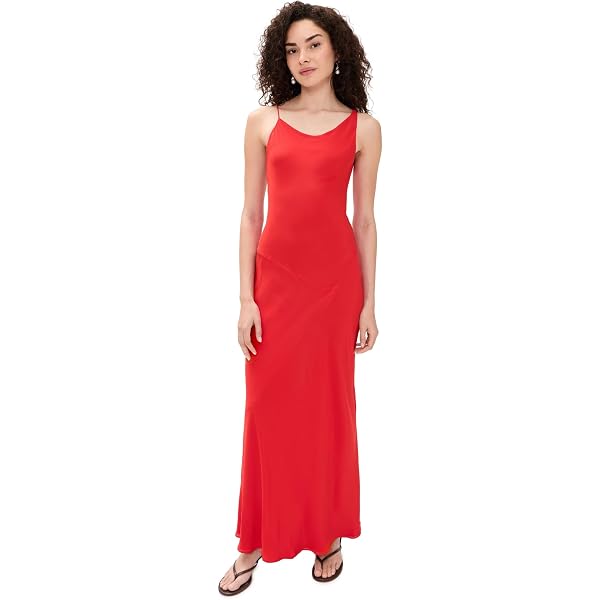STAUD Women's Araya Dress, Rose Gold, M at Amazon Women's Clothing store