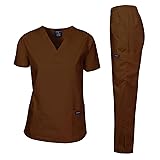 Dagacci Medical Uniform Womens and Mens Scrub Set