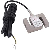 Portable S type Beam High Precision Load Cell Scale Sensor 50/100/ 300/2000 KG for Hopper Weight High Pressure Tension Weighing(100kg)