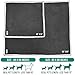 PetAmi Dog Blanket for Medium Large Dogs, Pet Bed Blanket Cat Puppy Kitten, Fleece Furniture Couch Cover Protector Sofa Car, Soft Sherpa Dog Throw Plush Reversible Washable, 40x60 Dark Gray