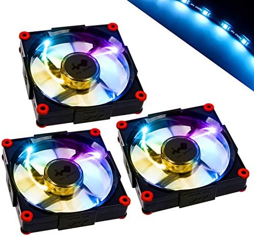 In Win PC Fan Aurora Black/Red Black/Red - Image 4